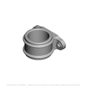 A pack of 20 round cast iron holderbats