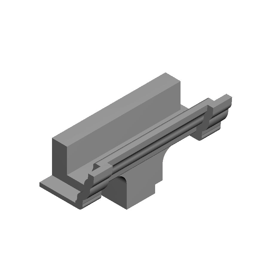 A pack of 5 ogee guttering outlets with square fitting