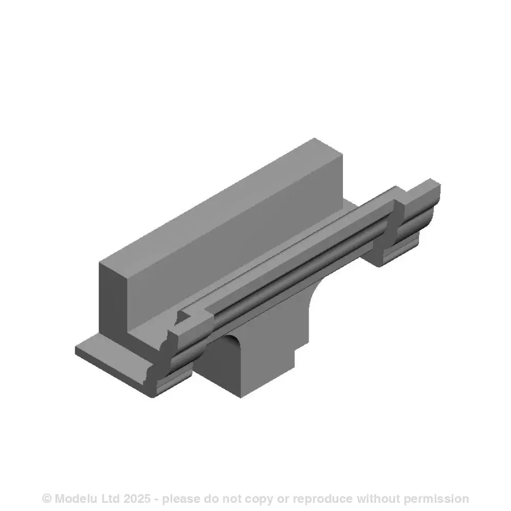 A pack of 5 ogee guttering outlets with square fitting