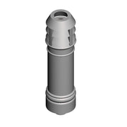 A pack of 8 louvered chimney pots