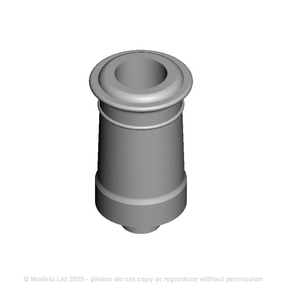 A pack of 8 flanged top chimney pots