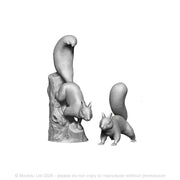 A pack of squirrels x4