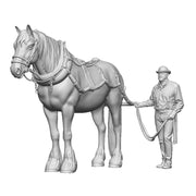 31303 Barge Horse and Bargeman