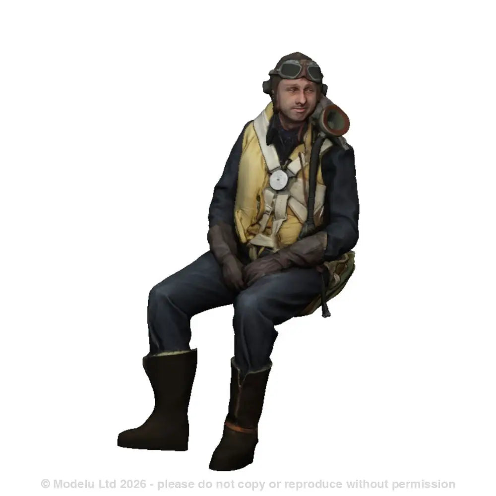 50310 RAF Seated Pilot 2 1x Military Figure Pack