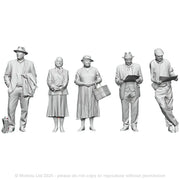 60029 50/60s Standing People