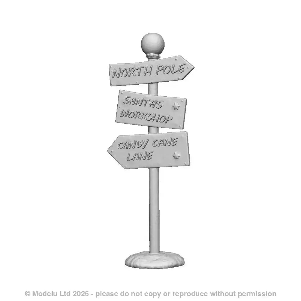 60057 North Pole Sign