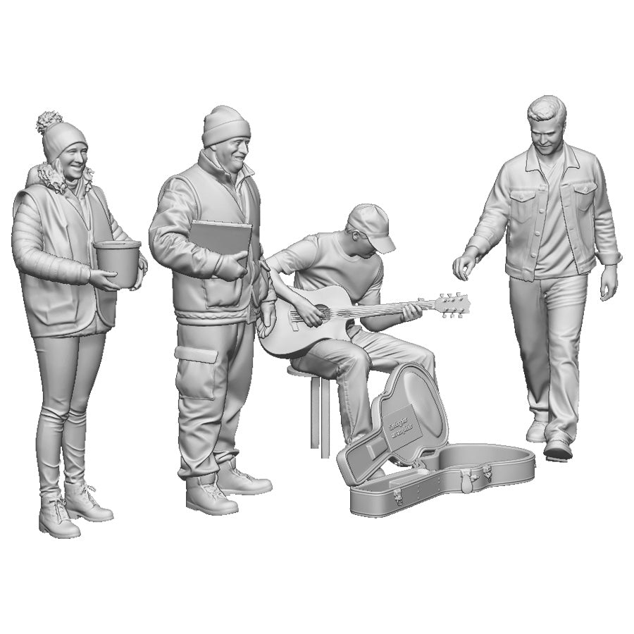 60065 Buskers and Charity Workers