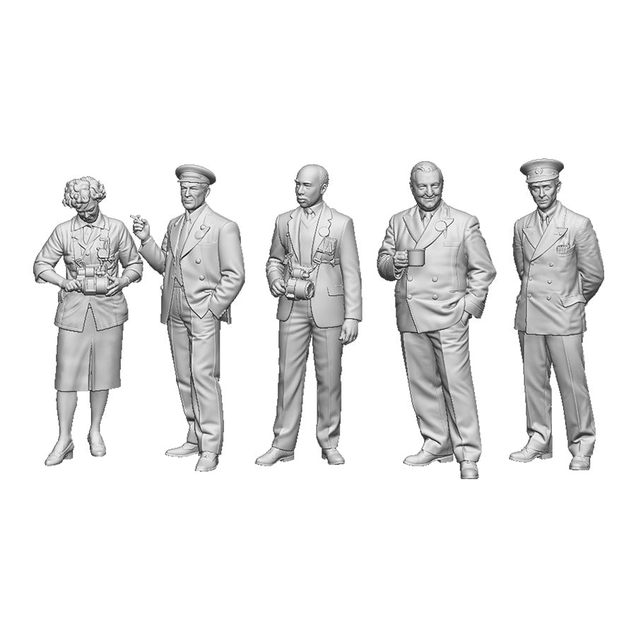 60082 1950s Bus Crew