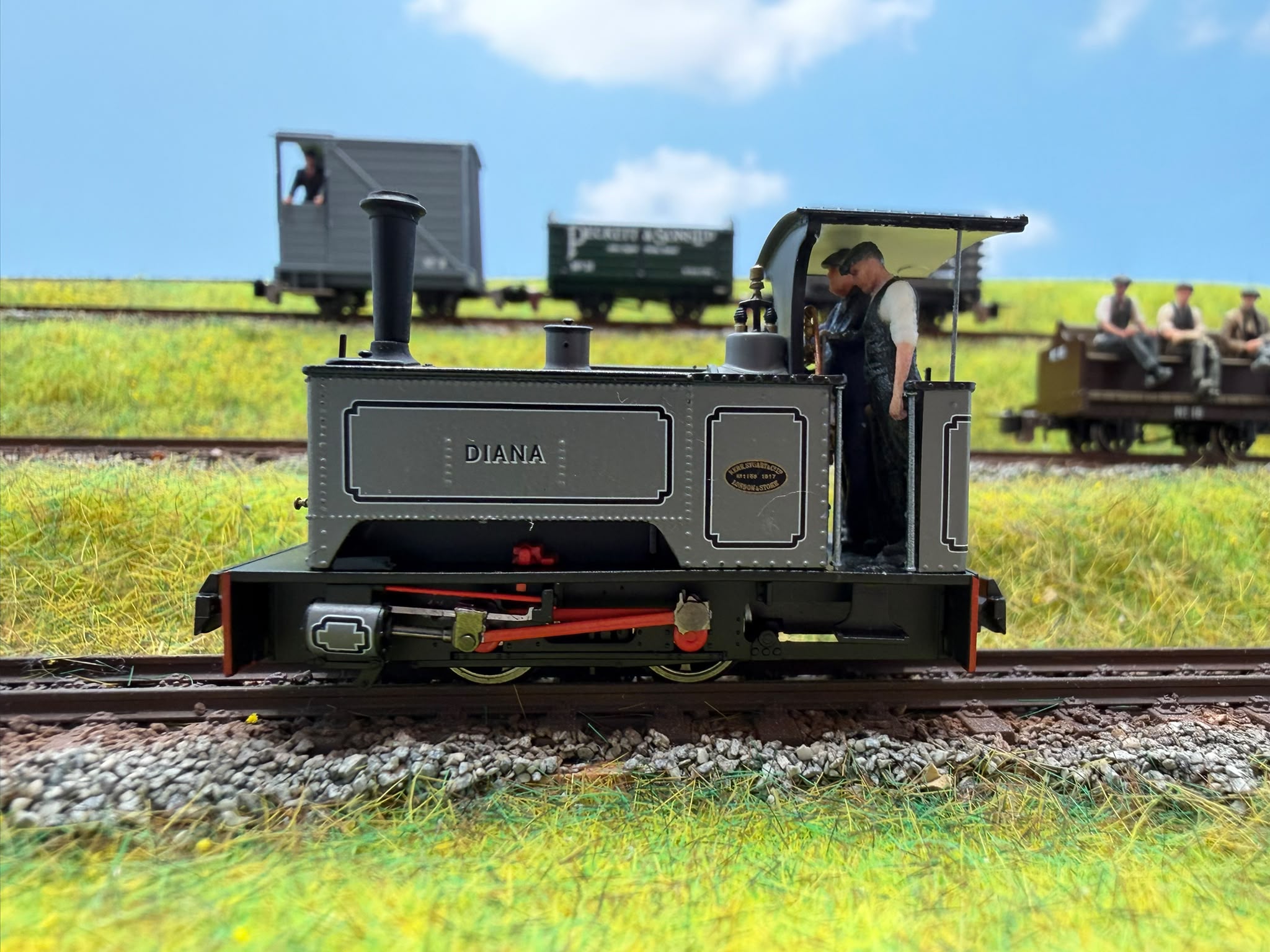 80307 OO9 Kerr Stuart & Co. Diana Preserved Crew