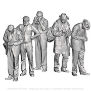 A pack of 4 photographers and a shed master