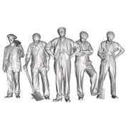 A pack of 5 workmen