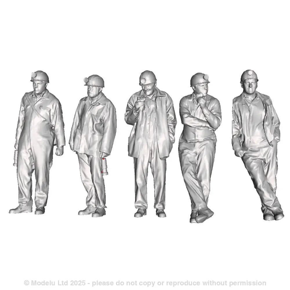 A pack of 5 coal miners