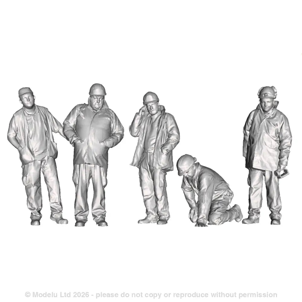 A pack of 5 lineside workers