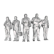 A pack of 5 commuters