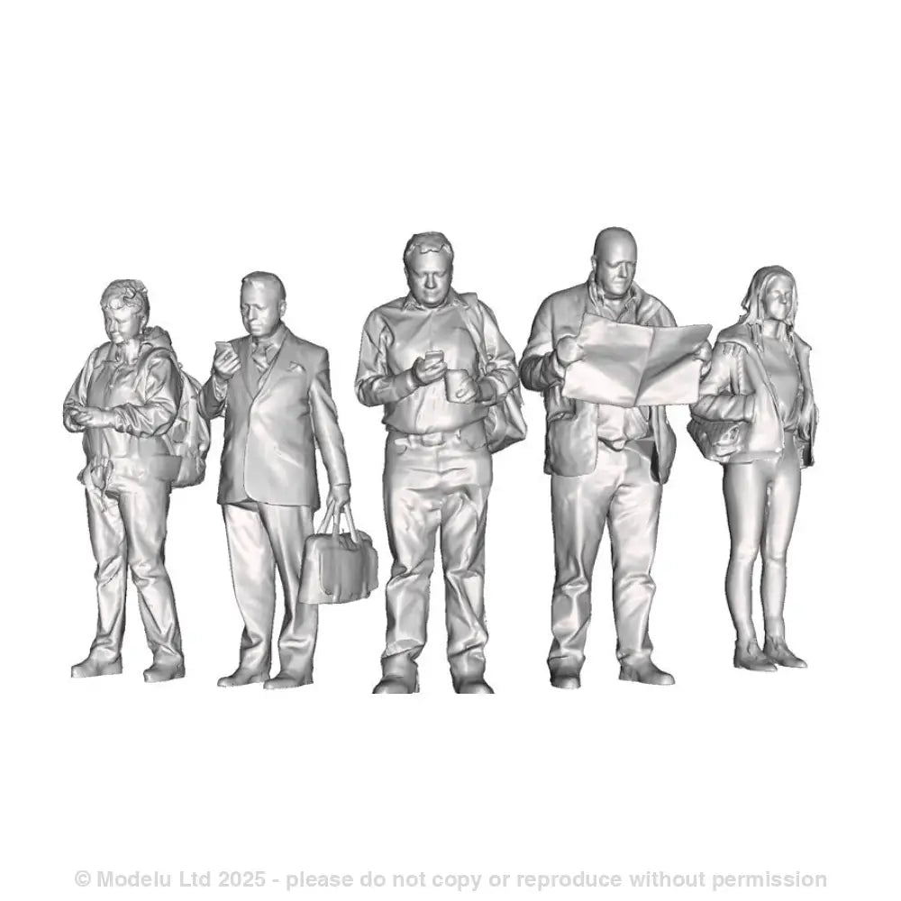 A pack of 5 commuters