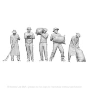 A pack of 5 mill workers