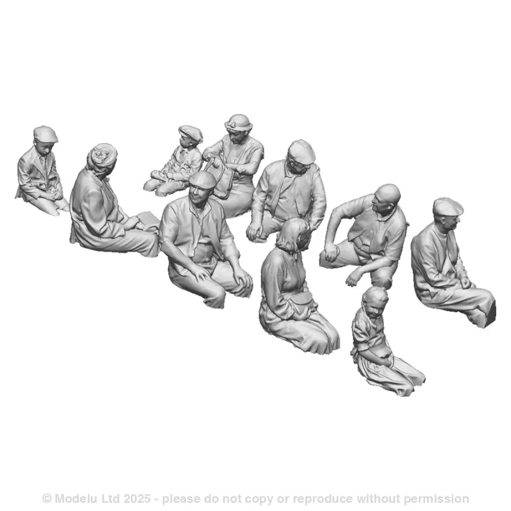 A pack of 10 passengers