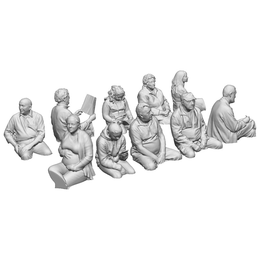 A pack of 10 passengers