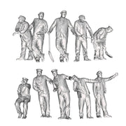 99001 RHD Loco Crew Multi-Pack