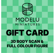 Modelu 3D Body Scan & Full-Colour Figure Gift Card