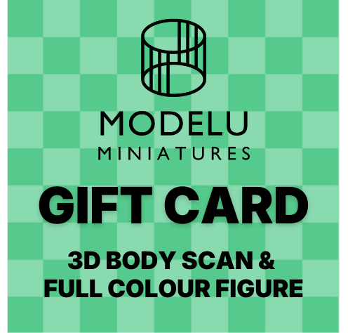 Modelu 3D Body Scan & Full-Colour Figure Gift Card