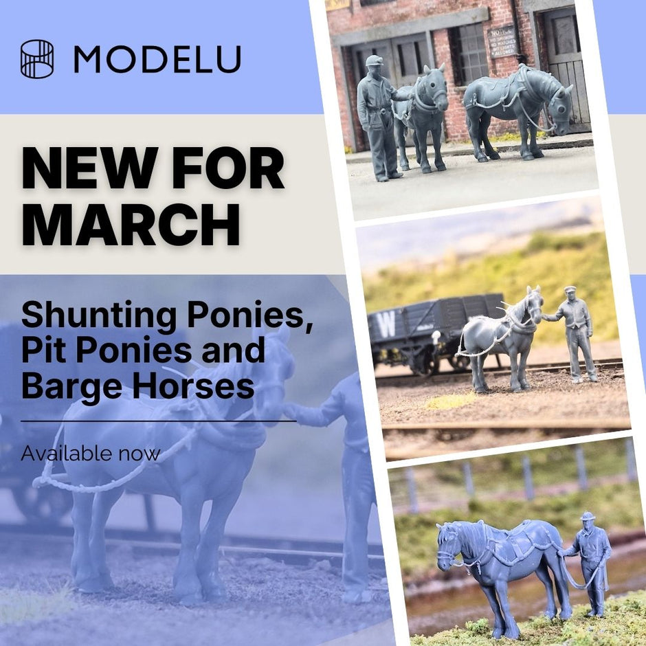 Modelu Miniatures: Lifelike 3D Scanned Railway Figures