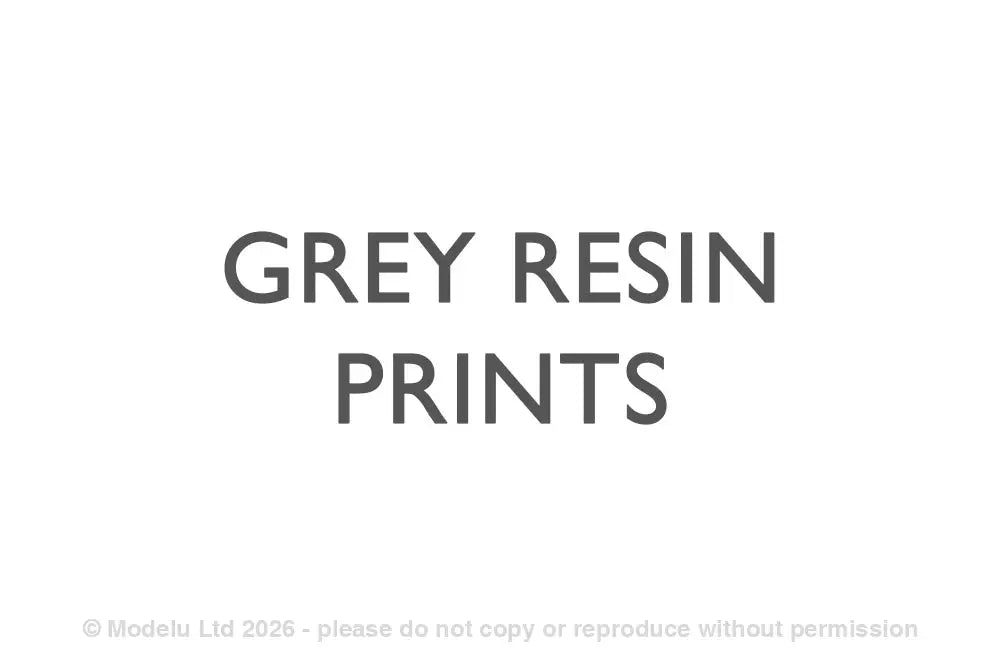 Matt Grey Prints - 045 scan-print-resin