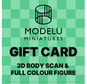 Modelu 3D Body Scan & Full-Colour Figure Gift Card Gift Card