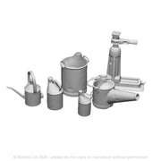 O 2746 Loco Shed Detail Pack O Small Detail Pack