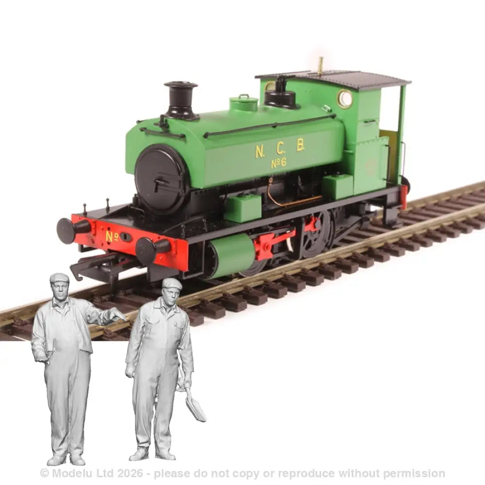 OO 11215 Andrew Barclay NCB Crew Pack OO 2x Figure Pack