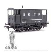 OO 11232 SECR Brake Van and Lamps Pack OO 1x Figure Pack and Details