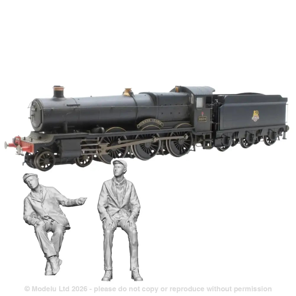 OO 11405 GWR 68XX Grange Crew OO 2x Figure Pack