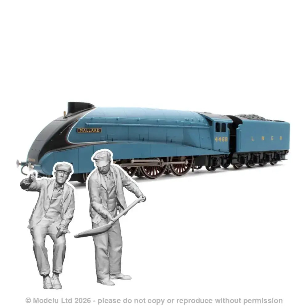 11276 LNER/BR A4 Class Crew 2x Figure Pack