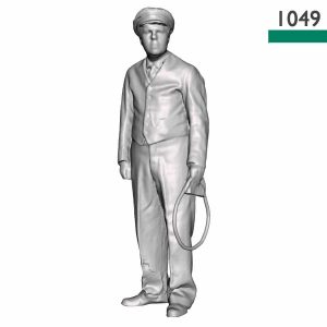 Signalman holding Tablet Pouch