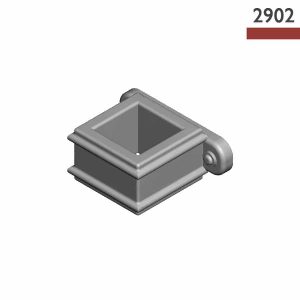 Square Cast Iron Holderbat
