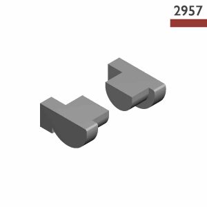 Half Round Guttering Stop Ends