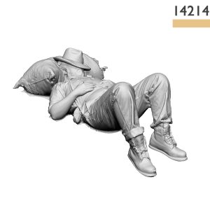 Mill worker sleeping