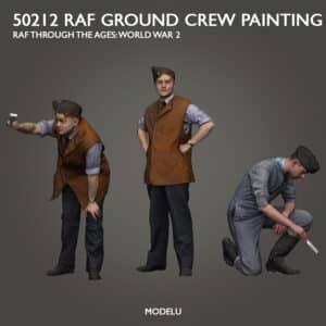 RAF Ground Crew Painting (WW2)