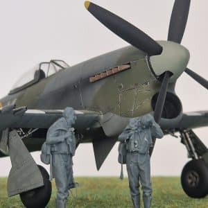 RAF Pilots in Conversation (Late War) - Image 3